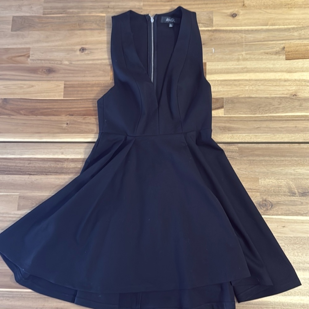 EUC Angl little black dress